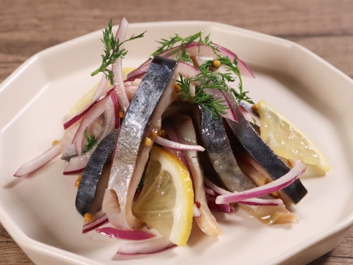 しめさばの洋風マリネ